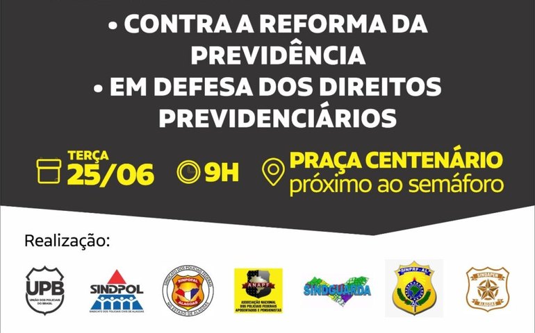 Sindpol convoca PCs para paralisação de 24h dos profissionais das Forças de Segurança no dia 25