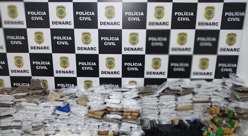 droga apreendida 700 quilos de droga apreendida.jpg / Foto: SSP/SE
