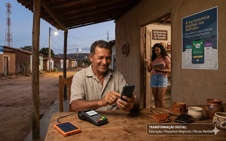 Economia digital avança no interior e transforma hábitos no Sertão brasileiro