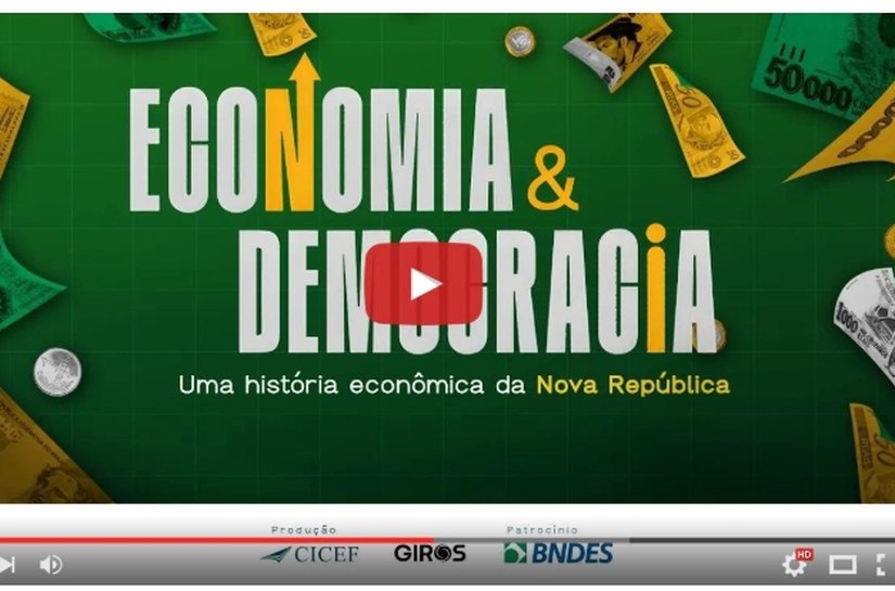 Documentário sobre quatro décadas de economia e democracia chega gratuitamente ao YouTube
