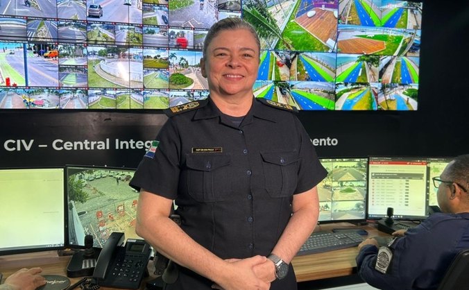 Inspetora Ana Paula relembra que sua entrada na instituição foi motivada pela busca por estabilidade