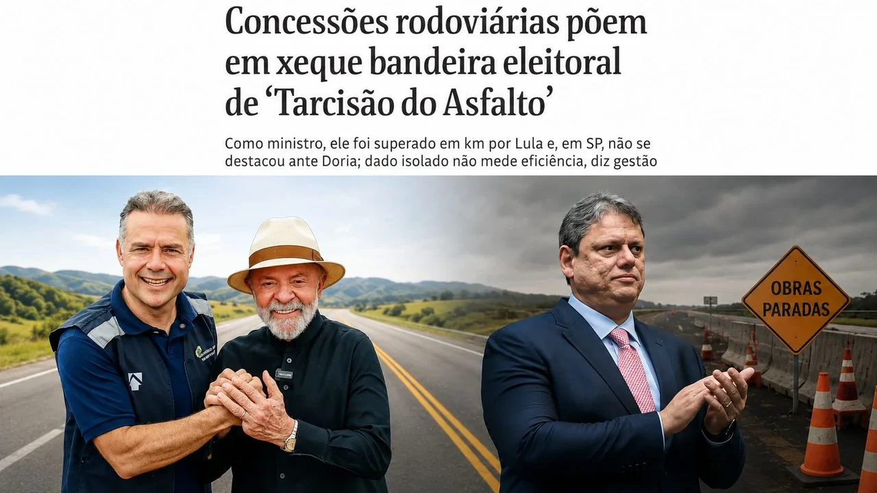 Nos Transportes, Renan Filho teve desempenho 3 vezes melhor que Tarcísio