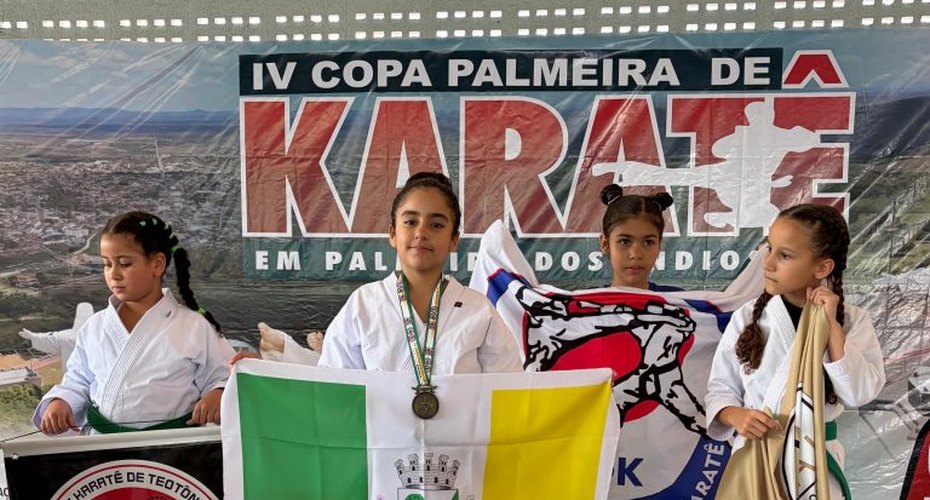 Carateca arapiraquense conquista duas medalhas de ouro em Palmeira dos Índios