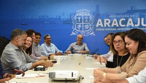 Reunião com secretários / Foto: Ana Lícia Menezes/PMA
