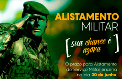 Marechal: Jovens que completam 18 anos em 2022 devem realizar alistamento militar