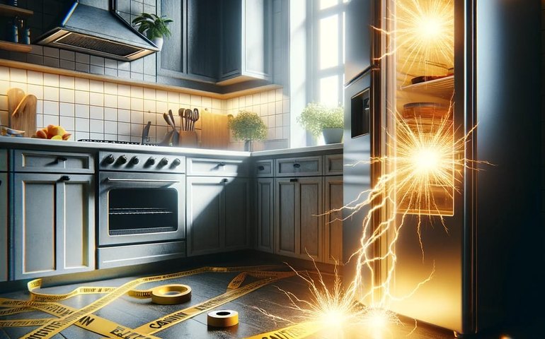 Mulher falece após choque elétrico de geladeira em casa