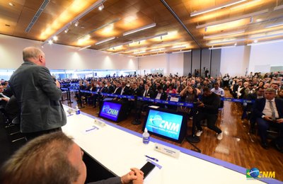 Presidentes da Câmara e do Senado e relator da Reforma Tributária participam de mobilização municipalista