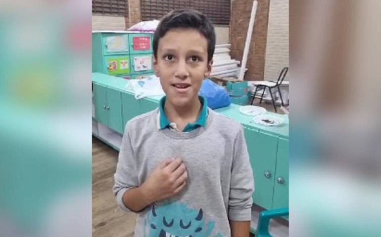 Veja as primeiras imagens de brasileiros que aguardam resgate em escola em Gaza: 'Aqui a gente pode morrer', diz menino de 11 anos
