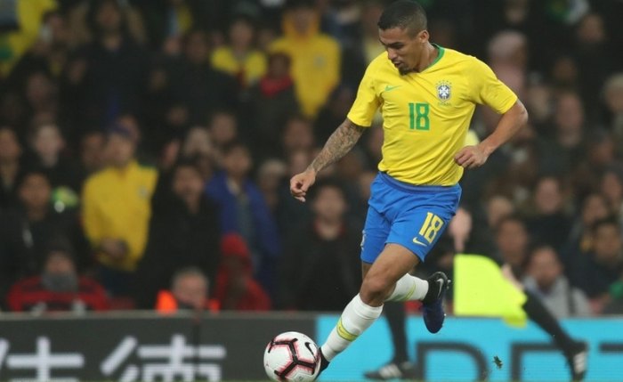 Allan entrou no segundo tempo da partida contra o Peru