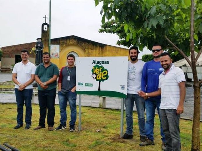 Equipe de Educação Ambiental do IMA leva projeto Alagoas Mais Verde a União