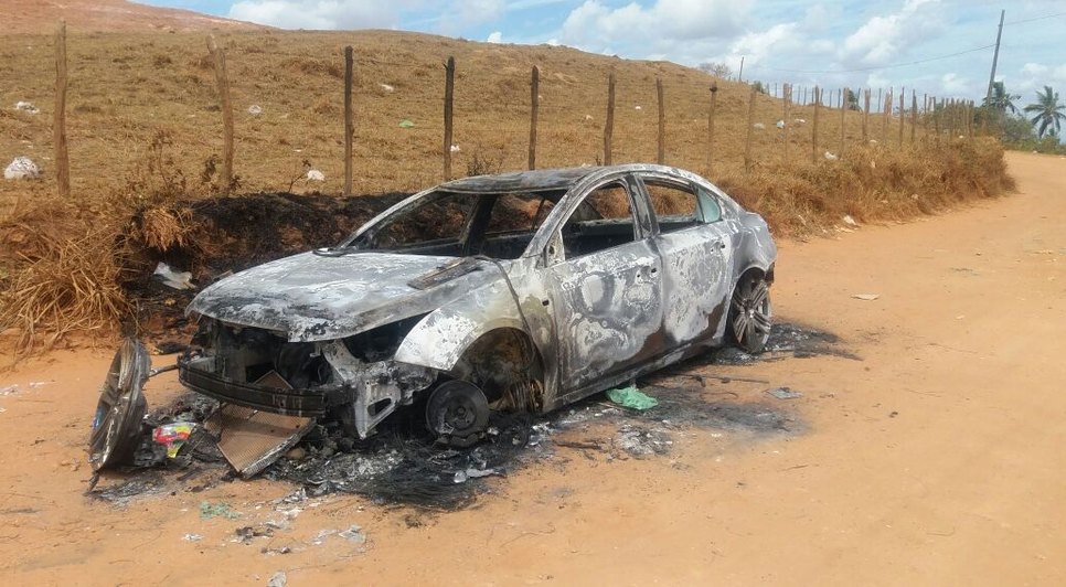 carro roubado em Estancia