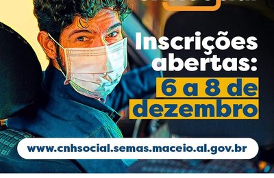 Em apenas dois dias, programa CNH Social já contabiliza sete mil pessoas inscritas