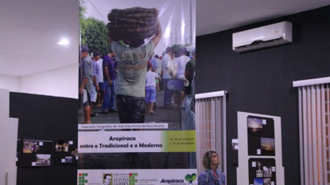 Estudante expõe trabalho fotográfico sobre cultura arapiraquense