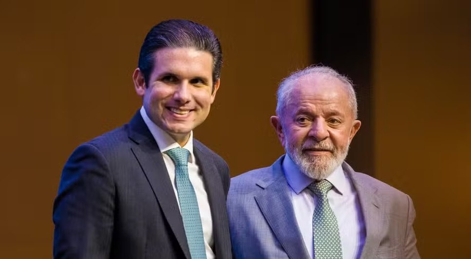 Presidente da Câmara, Hugo Motta, e presidente Lula