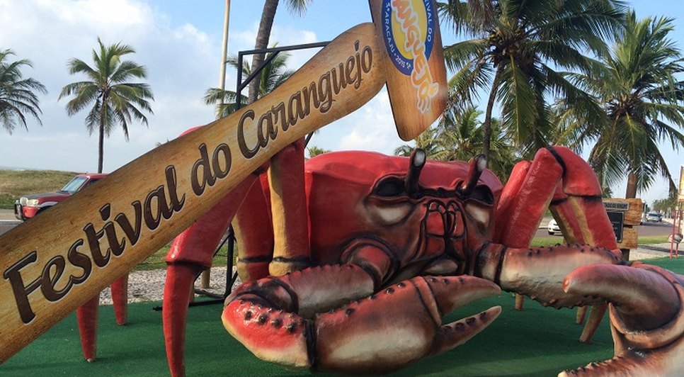 Festival de Caranguejo será realizada na Orla de Aracaju a partir desta quinta-feira