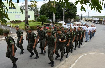 Município de São José da Laje homenageia Tiro de Guerra pelos 100 anos de fundação