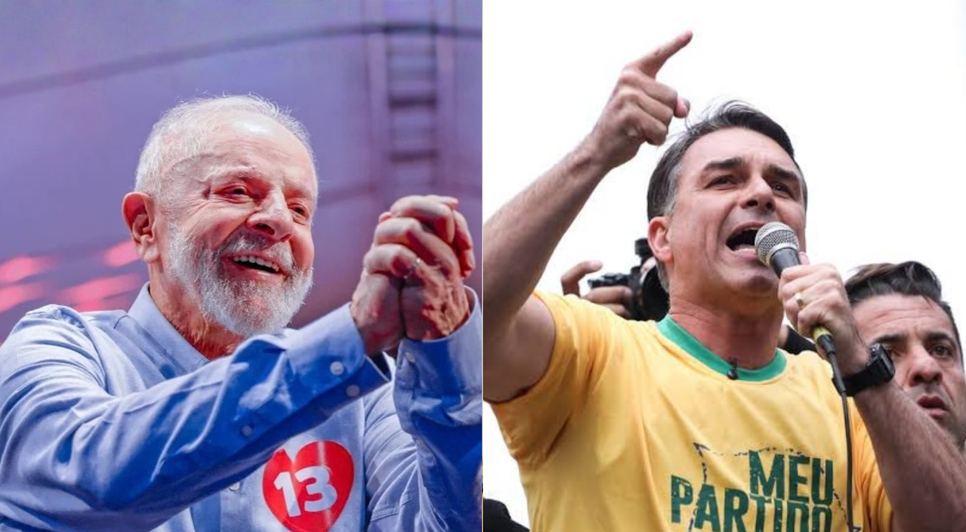 Pesquisa PoderData/AYA mostra disputa embolada entre Lula e Flávio a uma semana do 2º turno