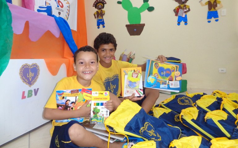 LBV promove ação solidária em prol da educação e segurança alimentar em AL