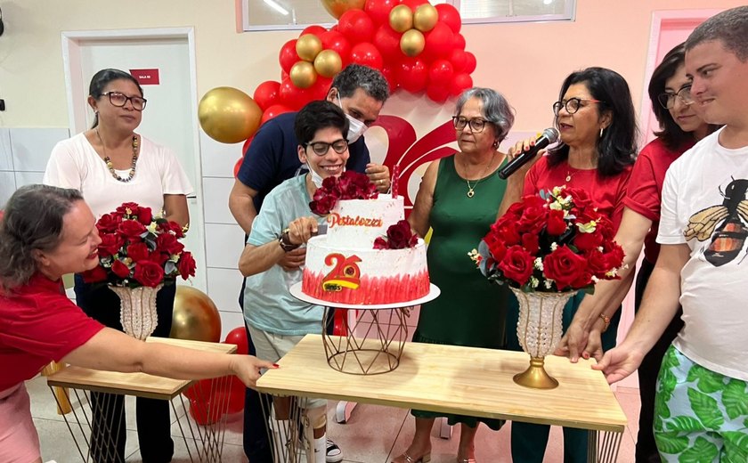 Pestalozzi de Arapiraca comemora 26 anos com festa e campanha publicitária