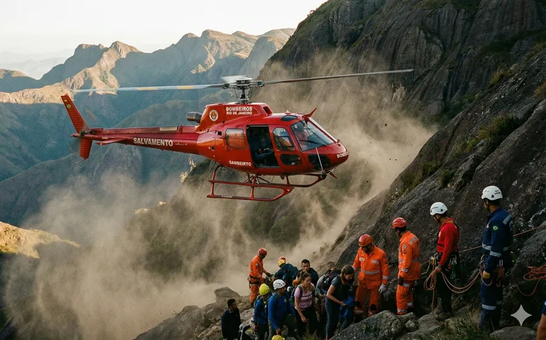 Visitantes multados após se perderem ao desrespeitar regras no Pico das Agulhas Negras (RJ)