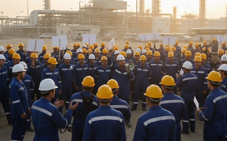 Petroleiros rejeitam nova proposta da Petrobras e greve completa oito dias