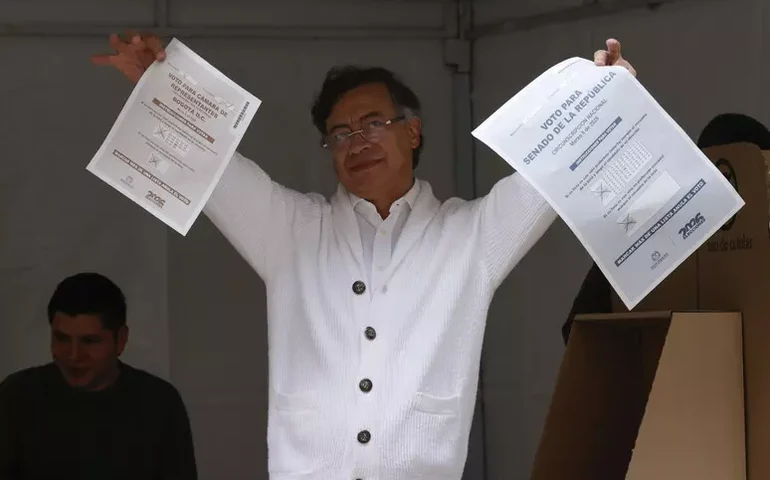 Partido de Petro mantém liderança no Senado em eleições legislativas