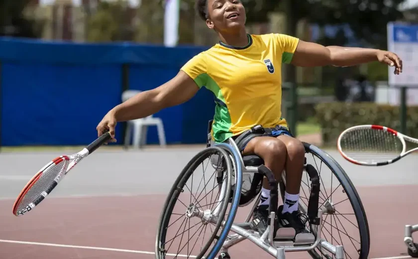 Austrália: Vitória Miranda vai a 2 finais no tênis em cadeira de rodas