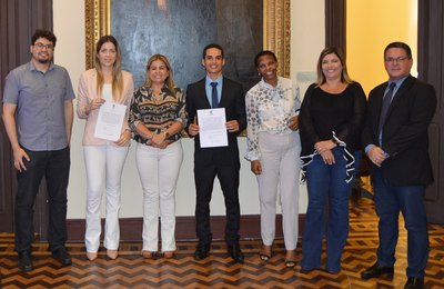 Paraibana e maceioense são os novos funcionários efetivos da Câmara de Maceió