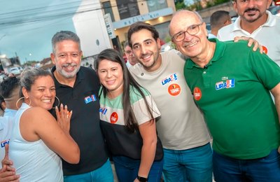 Arthur Lira fortalece caminhada ao Senado com apoio de Ronaldo Lopes, Guilherme, lideranças e população de Penedo