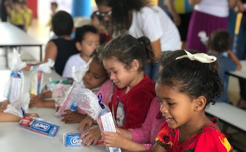 Programa Saúde Bucal nas Escolas é desenvolvido na rede municipal de Branquinha