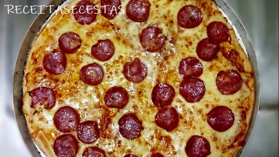 Pizza Massa Fina de Calabreza