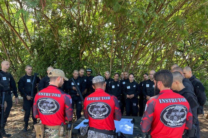 1º Curso Operacional de Intervenção Tática Prisional chega ao fim com a capacitação de forças policiais