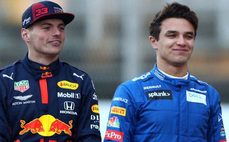 Verstappen elogia Norris e prevê 'batalhas' com o britânico na F-1 no futuro
