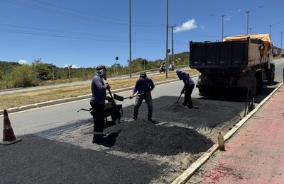 Operação Tapa-buraco recuperou 311 ruas, em 37 bairros de Maceió, durante o mês de junho