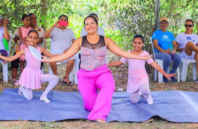 EcoBrisa promove momento de reflexão com sessões de meditação e palestras, em Arapiraca