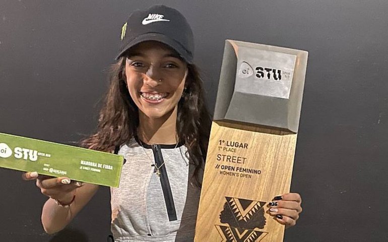 Rayssa Leal conquista o STU Open Rio e Pâmela Rosa termina em 2º