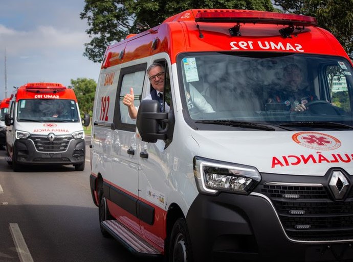 Governo Federal entrega mais 156 novas ambulâncias para 114 municípios