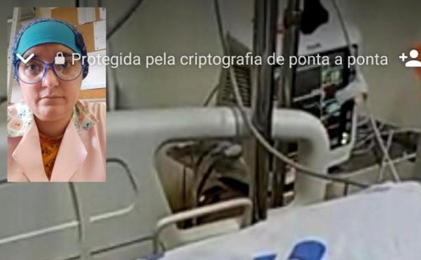 HU utiliza tecnologia para reduzir distância entre pacientes com covid-19 e familiares