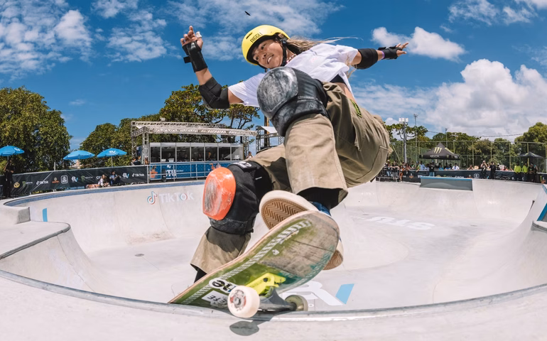 Raicca Ventura avança e é única brasileira na final do Mundial de Skate Park de Roma