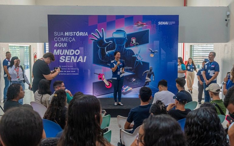 Mundo Senai 2025 movimenta unidades em Maceió e Arapiraca com oficinas, palestras e tecnologia