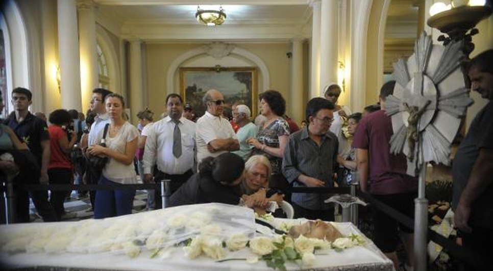 velório mieli / Foto: Agência Brasil