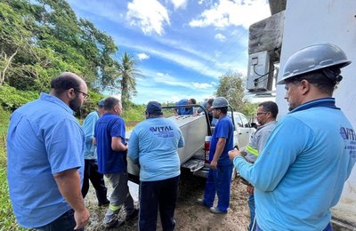 Casal automatiza operacionalidade da estação da captação de Taquarana