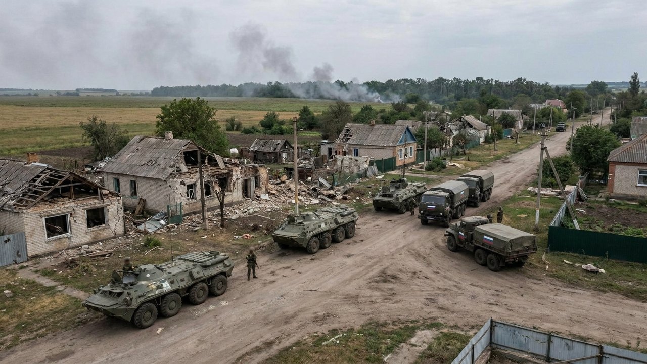 Durante a semana, forças da Rússia libertaram 8 povoados em várias regiões, diz MD