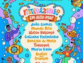 Festivalzinho em Alto-Mar reúne João Gomes, Alceu Valença, Vanessa da Mata e grandes nomes da música brasileira em sua primeira edição