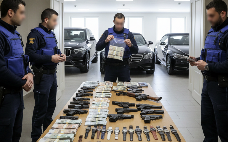PF apreende armas, relógios, carros de luxo e dinheiro vivo em nova operação contra fraudes do INSS