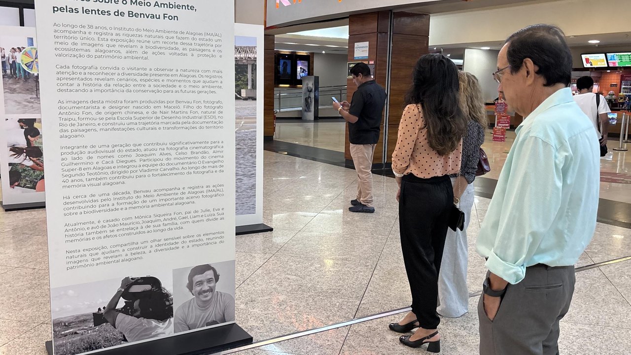 Exposição fotográfica marca abertura do mês do Meio Ambiente do IMA