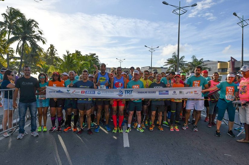 3ª Corrida TRT/AL chama atenção para a prevenção de acidentes de trabalho