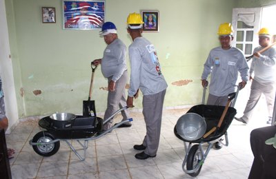 Minha Casa Melhor: Prefeitura inicia reforma das residências danificadas pelas chuvas em Marechal Deodoro
