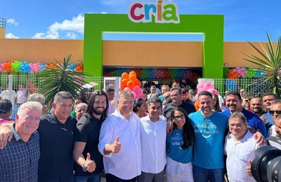 Mais uma creche CRIA foi inaugurada em São Miguel dos Campos nesta quarta, 10