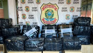 Polícia Federal apreende mais de meia tonelada de maconha em Sergipe